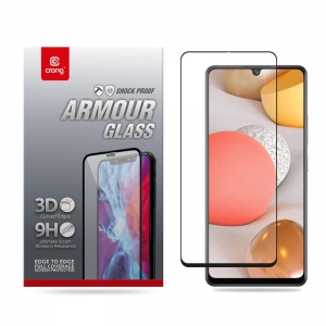 Crong 3D Armour Glass - Szkło hartowane 9H Full Glue na cały ekran Samsung Galaxy A42 5G-2455987