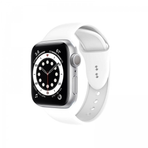 Crong Liquid - Pasek do Apple Watch 38/40mm (biały)-2591772