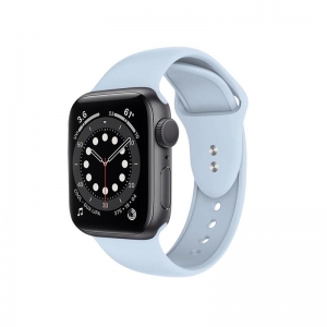 Crong Liquid - Pasek do Apple Watch 38/40mm (błękitny)-2593608