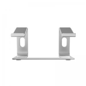 Crong AluBench – Aluminiowy stojak pod laptopa (srebrny)-2649062