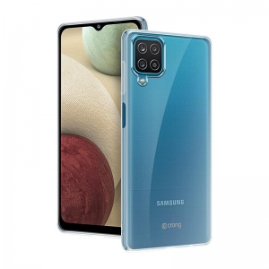 Crong Crystal Slim Cover - Etui Samsung Galaxy A12 (przezroczysty)-2665501