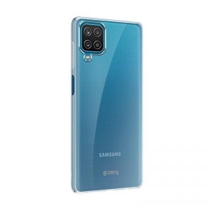 Crong Crystal Slim Cover - Etui Samsung Galaxy A12 (przezroczysty)-2665504
