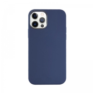 Crong Color Cover Magnetic - Etui iPhone 12 / iPhone 12 Pro MagSafe (granatowy)-2665834