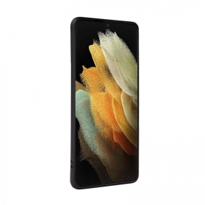 Crong Color Cover - Etui Samsung Galaxy S21 Ultra (czarny)-2670058