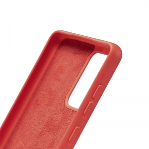 Crong Color Cover - Etui Samsung Galaxy A72 (czerwony)-2671110