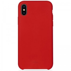 PURO ICON Cover - Etui iPhone X (czerwony) Limited edition-267273