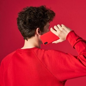PURO ICON Cover - Etui iPhone X (czerwony) Limited edition-267274