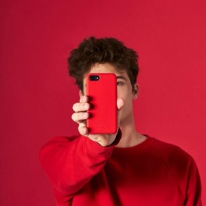 PURO ICON Cover - Etui iPhone X (czerwony) Limited edition-267276