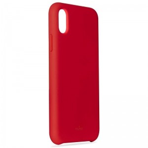 PURO ICON Cover - Etui iPhone X (czerwony) Limited edition-267280
