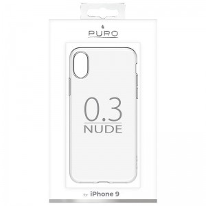 PURO 0.3 Nude - Etui iPhone XR (przezroczysty)-268806