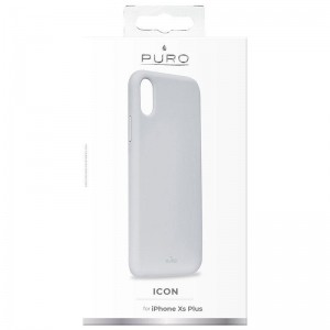PURO ICON Cover - Etui iPhone Xs Max (jasny niebieski) Limited edition-269000