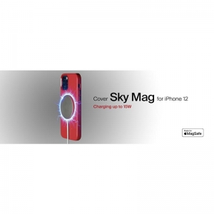 PURO SKYMAG - Etui iPhone 12 / iPhone 12 Pro Made for Magsafe (czarny)-2878618