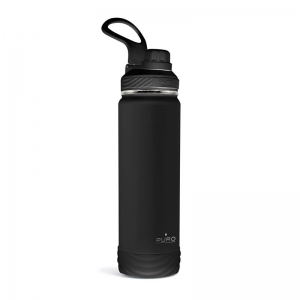 PURO Outdoor - Butelka termiczna ze stali nierdzewnej 750 ml (Black)-2880859