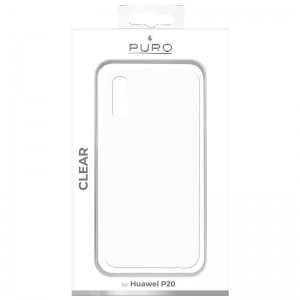 PURO Clear Cover - Etui Huawei P20 (przezroczysty)-309679