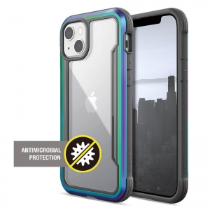 X-Doria Raptic Shield Pro - Etui iPhone 13 (Anti-bacterial) (Iridescent)-3114244