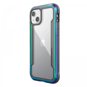 X-Doria Raptic Shield Pro - Etui iPhone 13 (Anti-bacterial) (Iridescent)-3114245