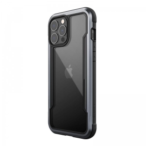 X-Doria Raptic Shield Pro - Etui iPhone 13 Pro Max (Anti-bacterial) (Black)-3114364