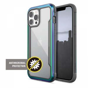 X-Doria Raptic Shield Pro - Etui iPhone 13 Pro Max (Anti-bacterial) (Iridescent)-3114371