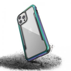 X-Doria Raptic Shield Pro - Etui iPhone 13 Pro Max (Anti-bacterial) (Iridescent)-3114374