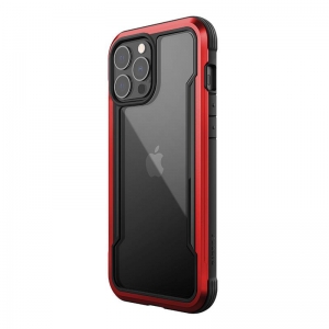 X-Doria Raptic Shield Pro - Etui iPhone 13 Pro Max (Anti-bacterial) (Red)-3114380