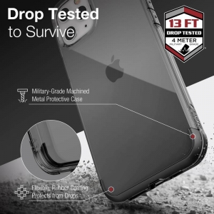 X-Doria Raptic Air - Etui iPhone 13 Pro Max (Drop Tested 4m) (Smoke)-3114398
