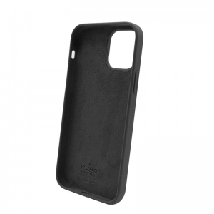 PURO ICON Anti-Microbial Cover - Etui iPhone 13 Mini z ochroną antybakteryjną (czarny)-3114492