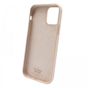 PURO ICON Anti-Microbial Cover - Etui iPhone 13 Pro z ochroną antybakteryjną (Piaskowy róż)-3114596