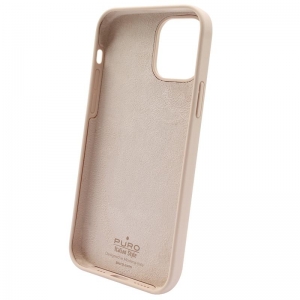 PURO ICON Anti-Microbial Cover - Etui iPhone 13 Pro Max z ochroną antybakteryjną (Piaskowy róż)-3114643