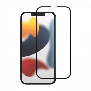 Crong 7D Nano Flexible Glass - Niepękające szkło hybrydowe 9H na cały ekran iPhone 13 mini-3114854