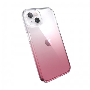 Speck Presidio Perfect-Clear + Ombre - Etui iPhone 13 z powłoką MICROBAN (Clear/Vintage Rose)-3371941
