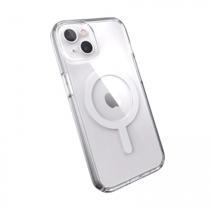 Speck Presidio Perfect-Clear + MagSafe – Etui iPhone 13 z powłoką MICROBAN (Clear)-3372004