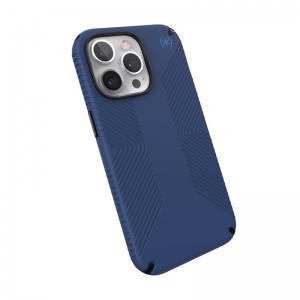 Speck Presidio2 Grip - Etui iPhone 13 Pro z powłoką MICROBAN (Coastal Blue/Black)-3372069