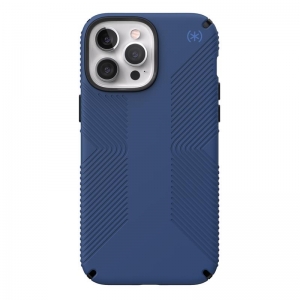 Speck Presidio2 Grip - Etui iPhone 13 Pro Max z powłoką MICROBAN (Coastal Blue/Black)-3372297
