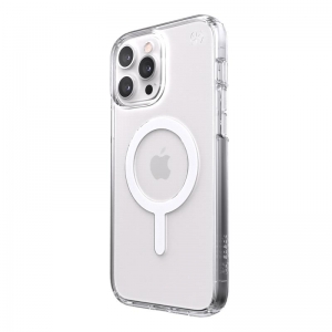 Speck Presidio Perfect-Clear + MagSafe – Etui iPhone 13 Pro Max z powłoką MICROBAN (Clear)-3372475