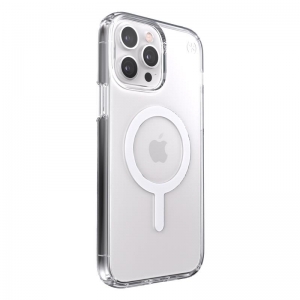 Speck Presidio Perfect-Clear + MagSafe – Etui iPhone 13 Pro Max z powłoką MICROBAN (Clear)-3372476