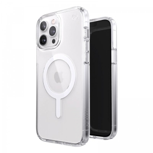 Speck Presidio Perfect-Clear + MagSafe – Etui iPhone 13 Pro Max z powłoką MICROBAN (Clear)-3372481