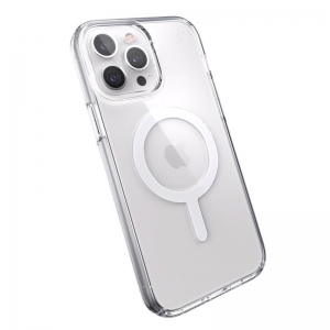 Speck Presidio Perfect-Clear + MagSafe – Etui iPhone 13 Pro Max z powłoką MICROBAN (Clear)-3372482