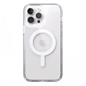 Speck Presidio Perfect-Clear + MagSafe – Etui iPhone 13 Pro Max z powłoką MICROBAN (Clear)-3372486