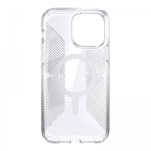 Speck Presidio Perfect-Clear with Grips + MagSafe - Etui iPhone 13 Pro Max z powłoką MICROBAN (Clear)-3372496