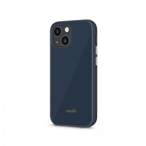 Moshi iGlaze Slim Hardshell Case - Etui iPhone 13 mini (system SnapTo) (Slate Blue)-3373044