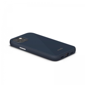 Moshi iGlaze Slim Hardshell Case - Etui iPhone 13 mini (system SnapTo) (Slate Blue)-3373045
