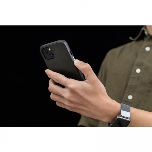 Moshi Overture - Etui 3w1 z klapką iPhone 13 (antybakteryjne NanoShield™) (Jet Black)-3373141