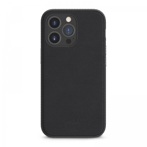 Moshi Overture - Etui 3w1 z klapką iPhone 13 Pro (antybakteryjne NanoShield™) (Jet Black)-3373168
