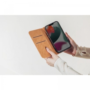 Moshi Overture - Etui 3w1 z klapką iPhone 13 Pro Max (antybakteryjne NanoShield™) (Luna Pink)-3373241