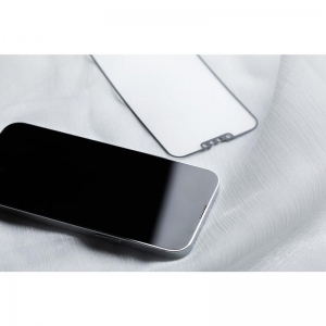 Moshi iVisor AG - Matowa folia ochronna na ekran iPhone 13 Pro Max (czarna ramka)-3373283