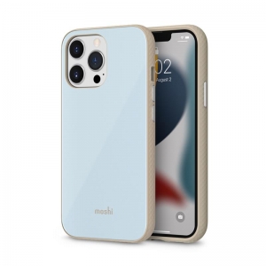 Moshi iGlaze Slim Hardshell Case - Etui iPhone 13 Pro (system SnapTo) (Adtriatic Blue)-3373578