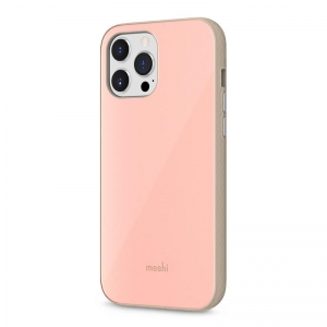 Moshi iGlaze Slim Hardshell Case - Etui iPhone 13 Pro Max (system SnapTo) (Dahlia Pink)-3373591