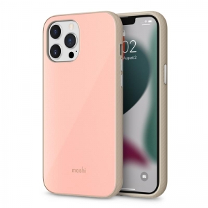 Moshi iGlaze Slim Hardshell Case - Etui iPhone 13 Pro Max (system SnapTo) (Dahlia Pink)-3373592