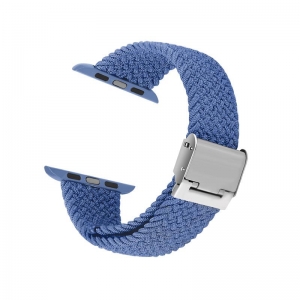 Crong Wave Band – Pleciony pasek do Apple Watch 38/40/41 mm (niebieski)-3377813