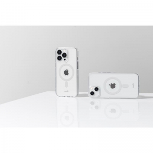 Moshi Arx Clear Slim Hardshell Case - Etui iPhone 13 MagSafe (Crystal Clear)-3377930